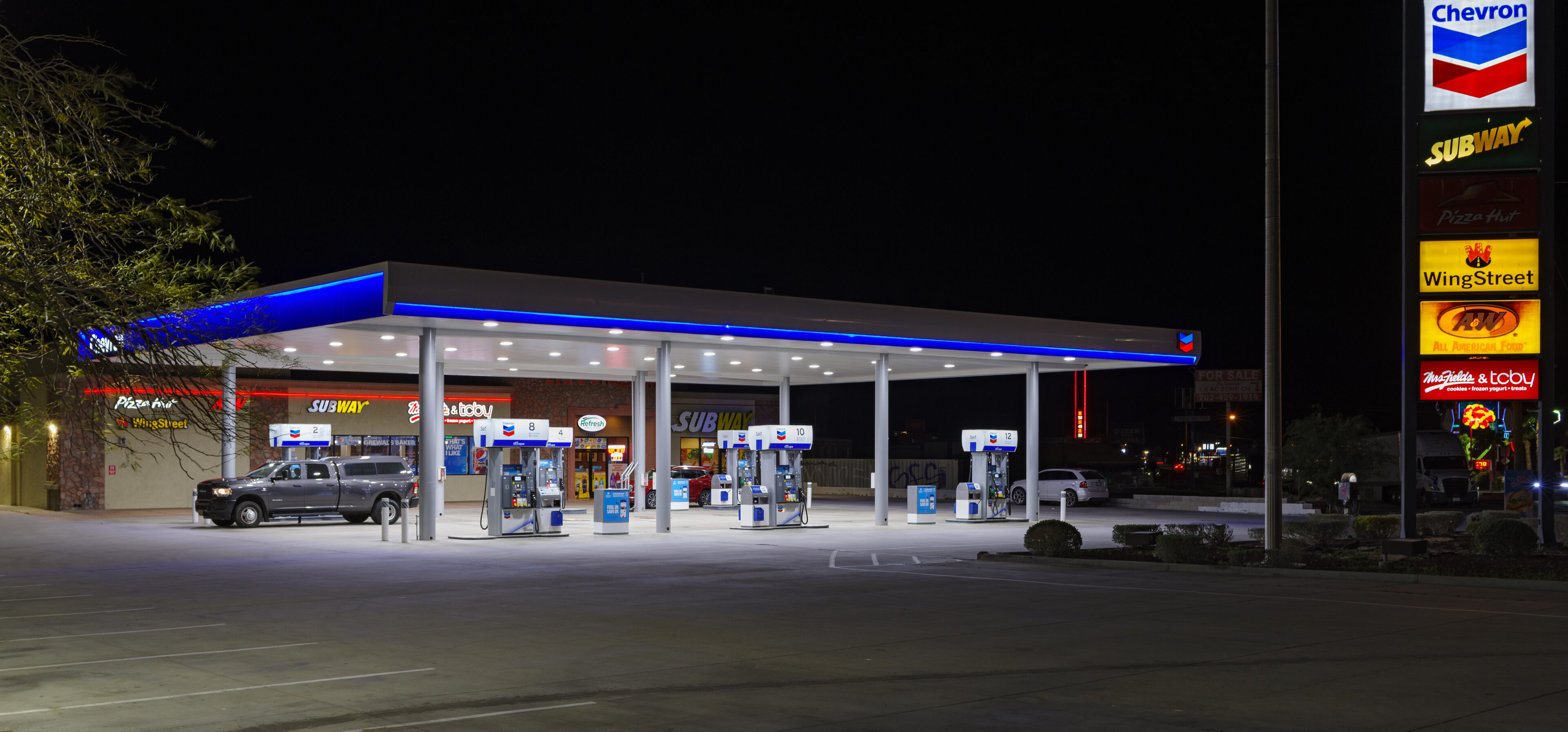 Why Upgrade Your Gas Station with LED Canopy Lights