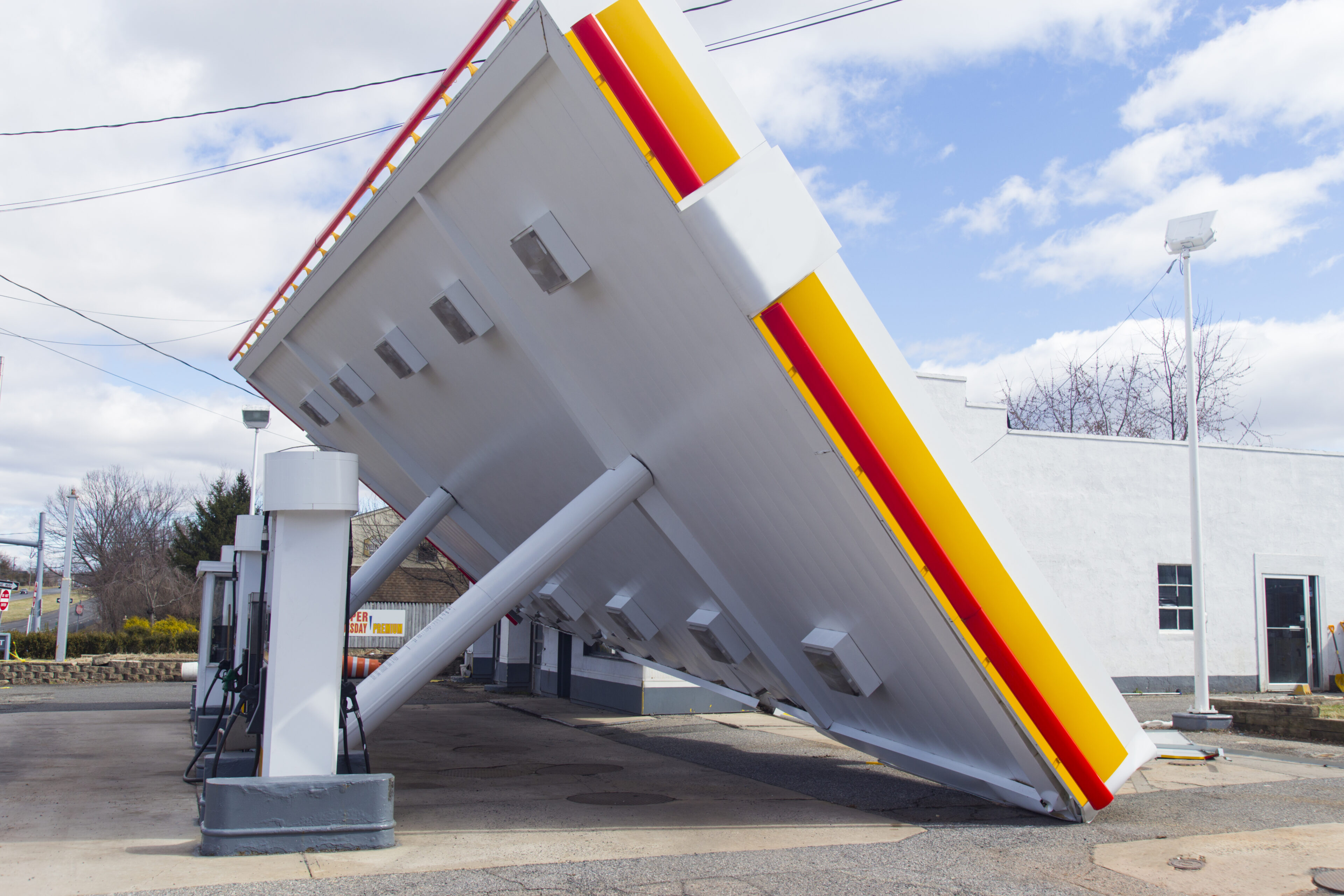 What Causes Gas Station Canopy Damage?